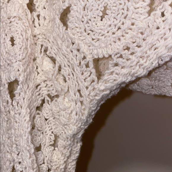 Zara Small White Lace Blouse - Picture 7 of 9
